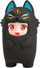 Load image into Gallery viewer, Nendoroid More Kigurumi Face Parts Case (Black Kitsune)
