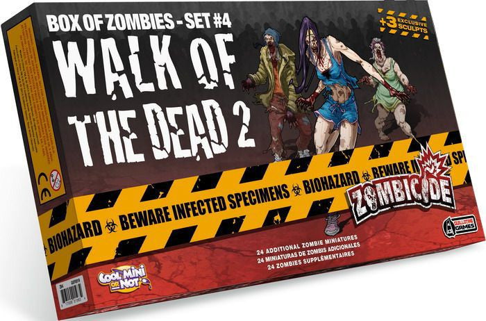 Zombicide: Walk of the Dead 2 - Box of Zombies set 4