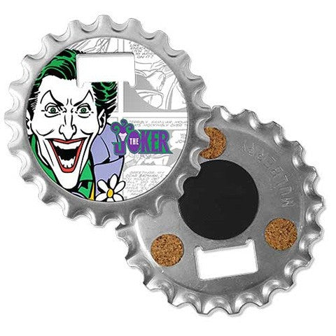 DC Joker Bottle Opener Magnet Coaster