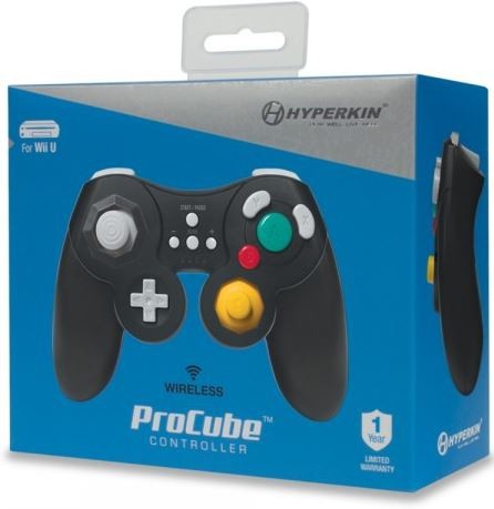 WiiU ProCube Wireless Controller Black