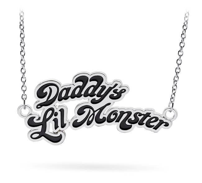 Suicide Squad Harley Quinn Daddys Little Monster Necklace