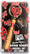 Load image into Gallery viewer, Harley Quinns Goodnight Baseball Bat Keychain
