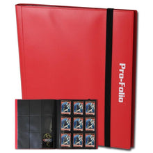 Load image into Gallery viewer, BCW Pro Folio Binder 9 Pocket Red
