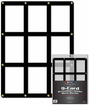 Load image into Gallery viewer, BCW Screwdown Holder 9 Card Black Border
