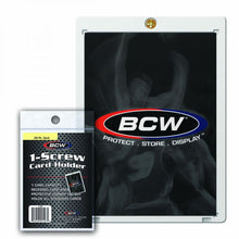 Load image into Gallery viewer, BCW 1 Screw Card Holder 20 Pt
