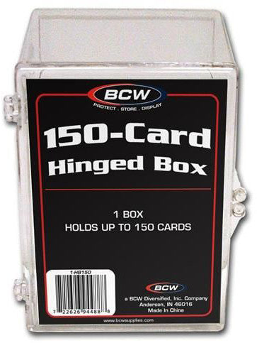 BCW Hinged Box 150 Count