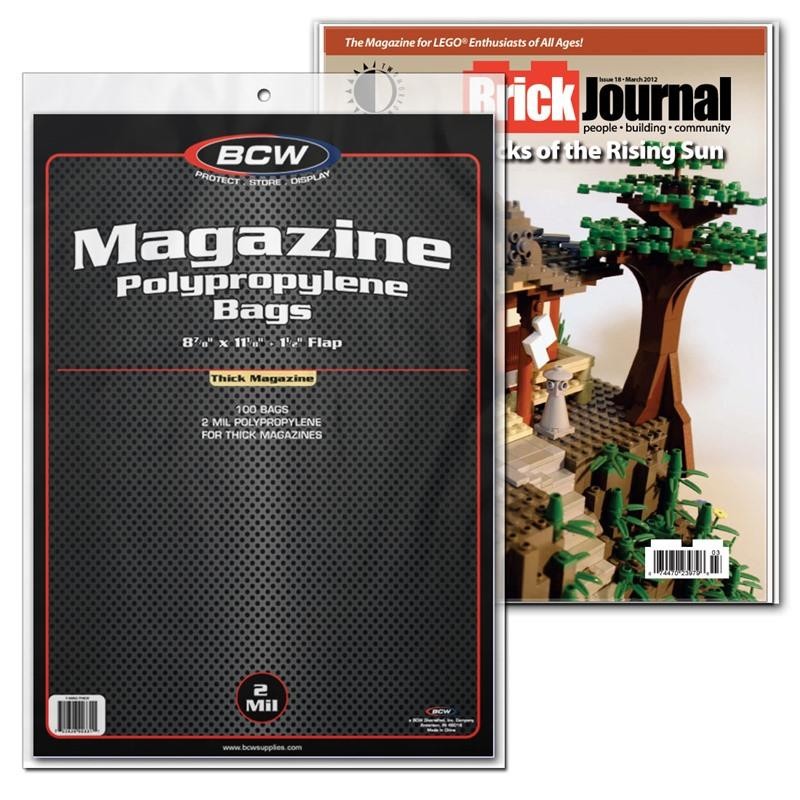 BCW Magazine Bags Thick (8