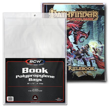 Load image into Gallery viewer, BCW Book Bags (10&quot; x 13&quot;) (100 Bags Per Pack)
