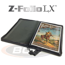 Load image into Gallery viewer, BCW Zipper Folio LX Album Black (11&quot; x 17&quot;)
