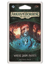 Load image into Gallery viewer, Arkham Horror LCG: Where Doom Awaits Mythos Pack
