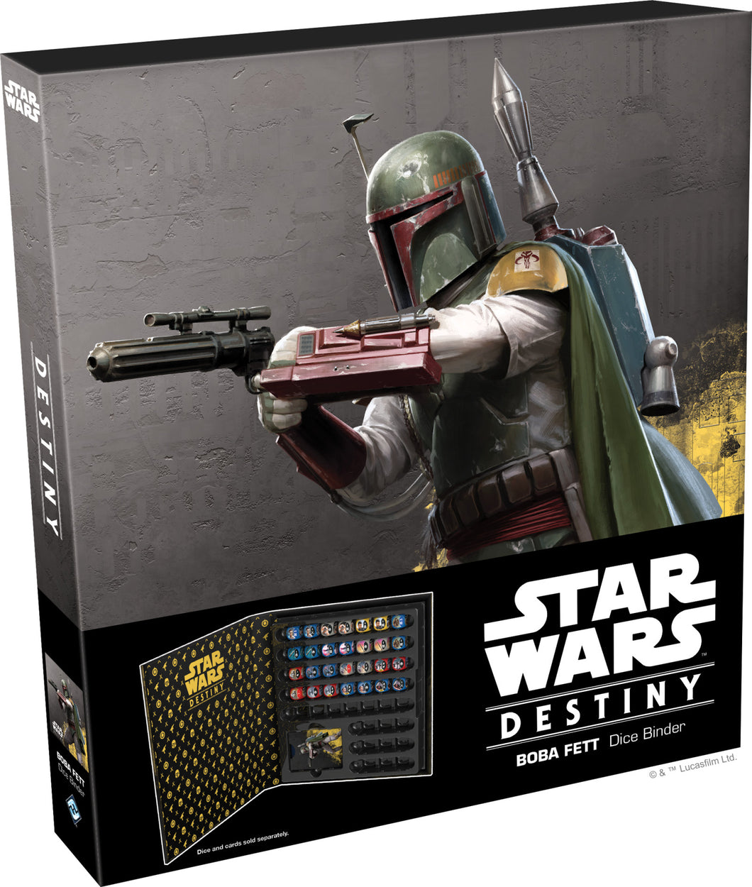 Star Wars Destiny Boba Fett Dice Binder