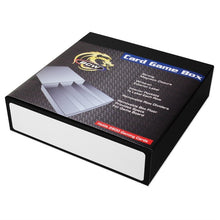 Load image into Gallery viewer, BCW Card Gaming Box Black and White
