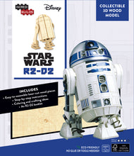 Load image into Gallery viewer, Incredibuilds Star Wars R2D2 3D Wood Model
