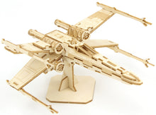 Load image into Gallery viewer, Incredibuilds Star Wars X Wing 3D Wood Model
