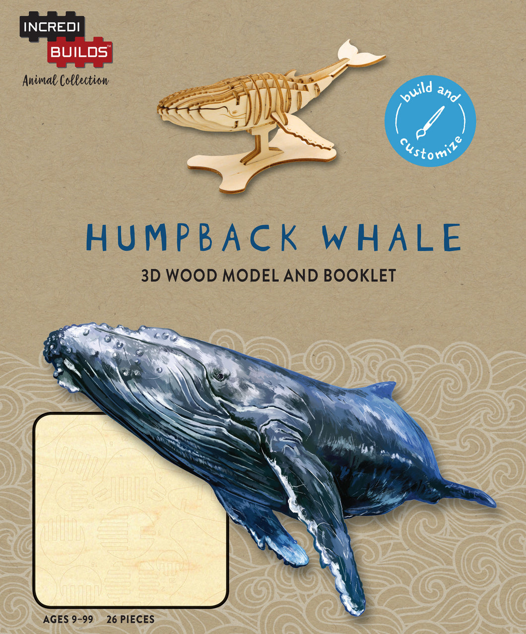 Incredibuilds Animal Collection Humpback Whale