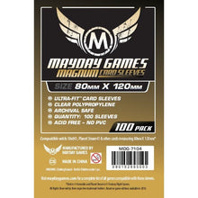 Load image into Gallery viewer, Mayday -  Magnum Gold Sleeve - 80 MM X 120 MM
