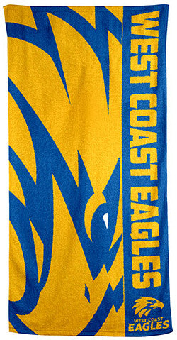 AFL Beach Towel West Coast Eagles