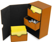 Load image into Gallery viewer, BCW Deck Vault Box 200 LX Orange (Holds 200 Cards)

