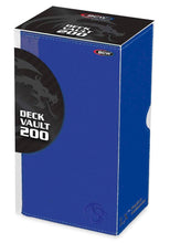 Load image into Gallery viewer, BCW Deck Vault Box 200 LX Blue (Holds 200 Cards)
