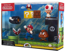 Load image into Gallery viewer, World of Nintendo 2.5&quot; Mario Acorn Plains Diorama Set
