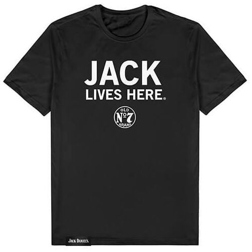 Jack Daniels T Shirt Jack Lives Here L