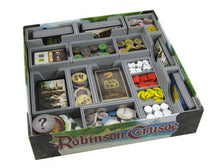 Load image into Gallery viewer, Folded Space Game Inserts - Robinson Crusoe
