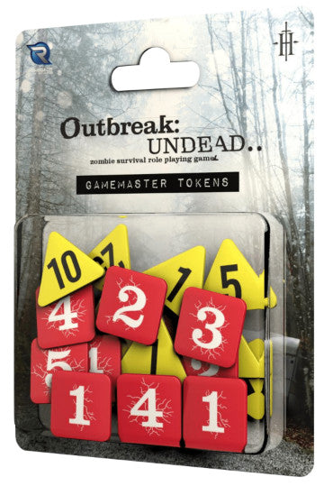 Outbreak Undead 2nd Edition RPG Gamemasters Tokens