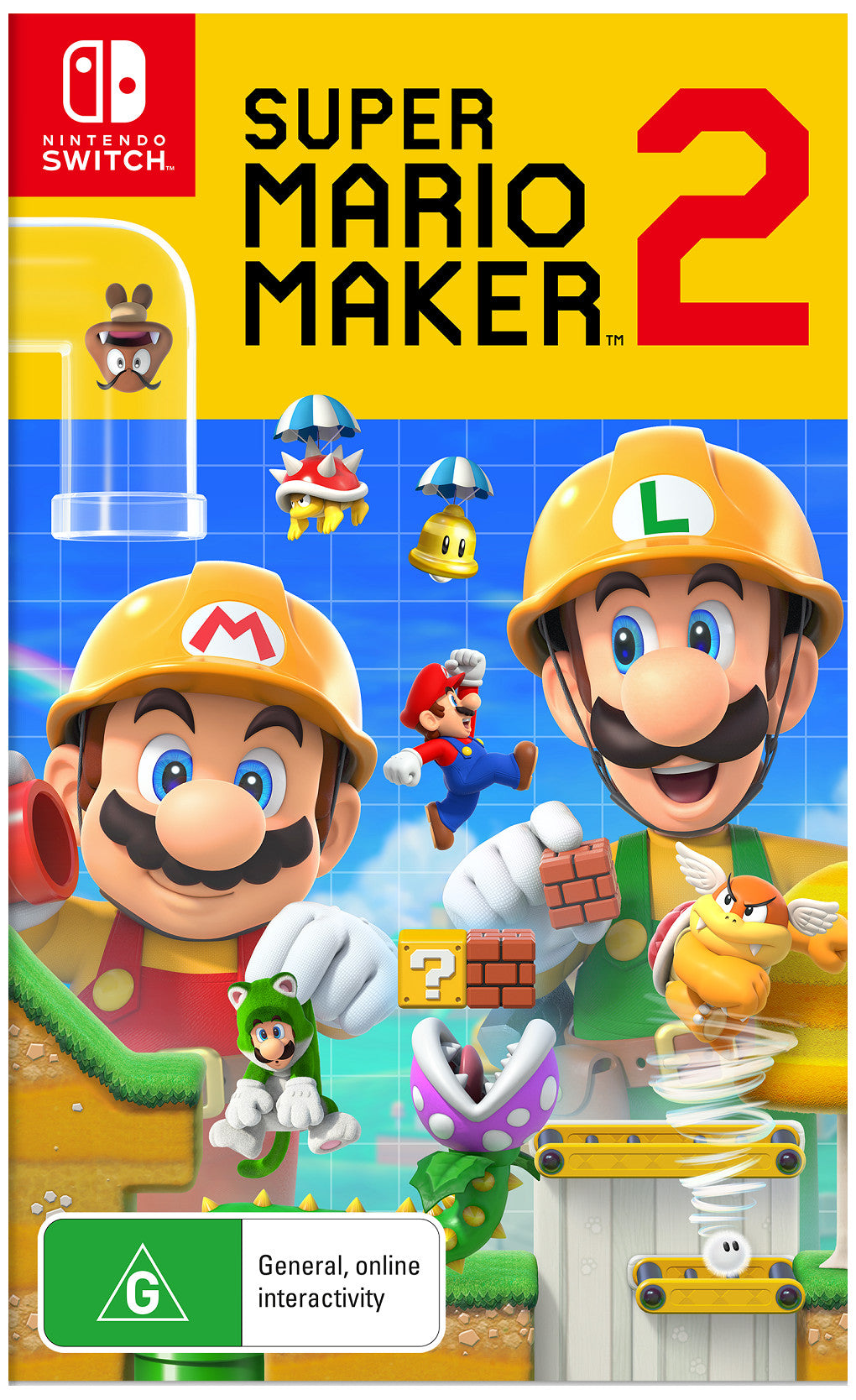 SWI Switch Game Super Mario Maker 2 Nintendo