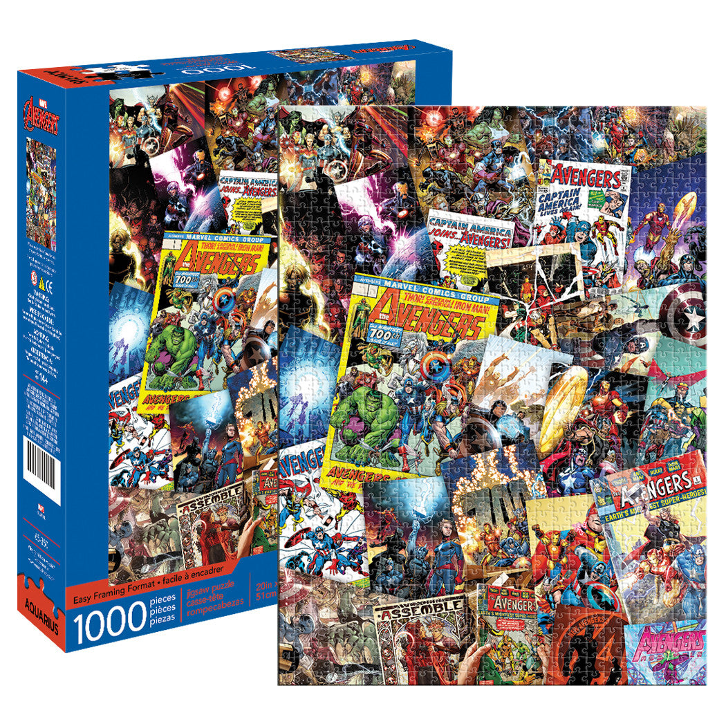 Aquarius Puzzle Marvel Avengers Collage Puzzle 1,000 pieces