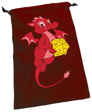 Load image into Gallery viewer, Dice Bag Dragon
