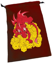 Load image into Gallery viewer, Dice Bag Dragon

