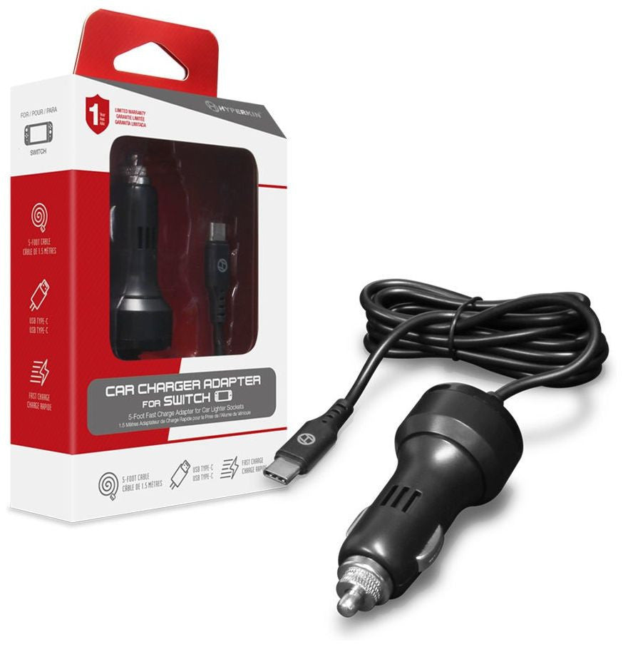 Switch Car Charger Adapter - Hyperkin