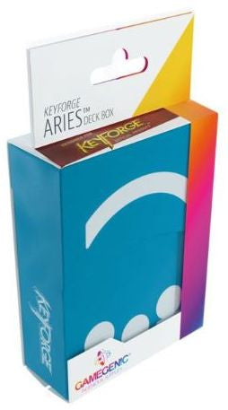 Keyforge Aries Deck Box Blue