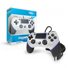 Load image into Gallery viewer, PS4 TTX Tech Champion Wired Controller - White
