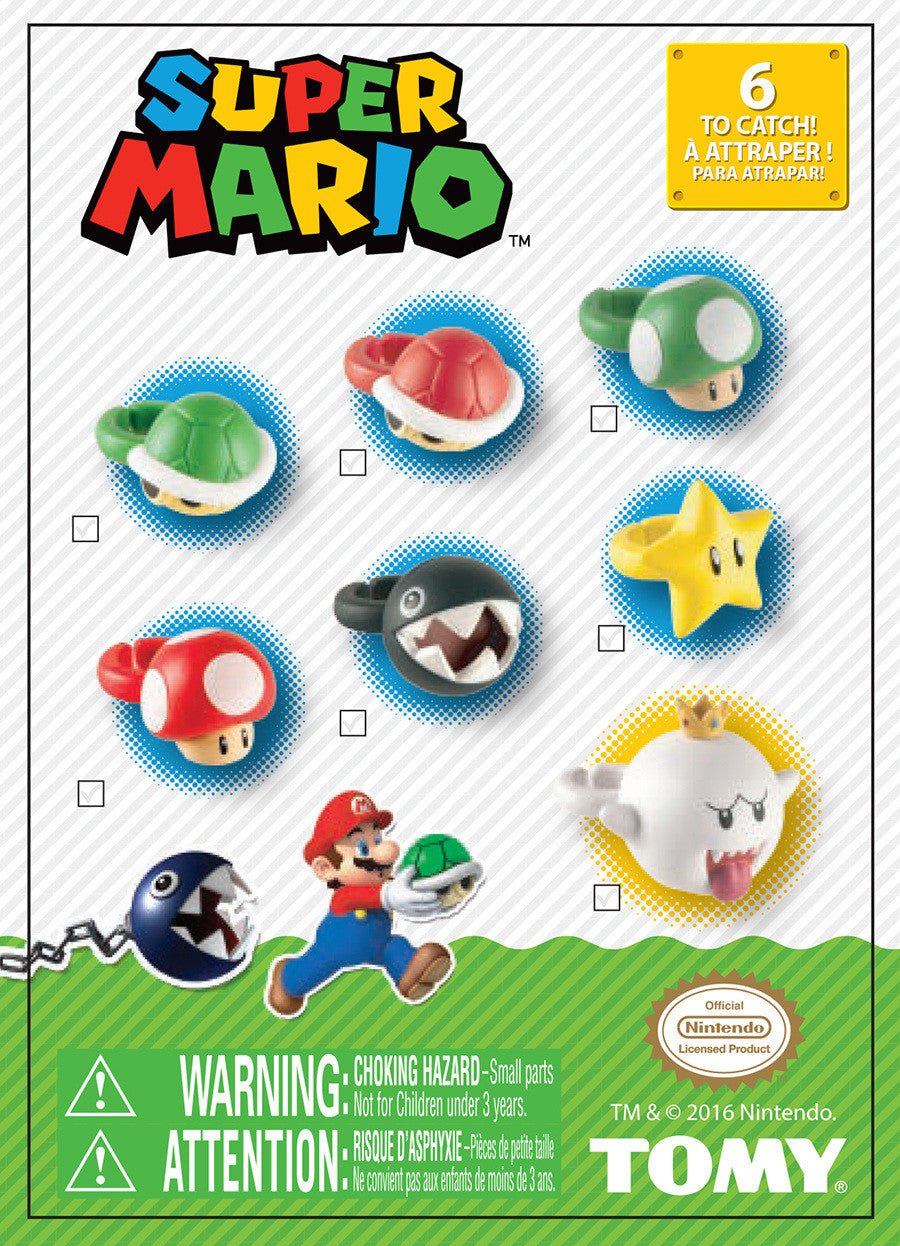 Super Mario Collector Rings (CDU of 24)