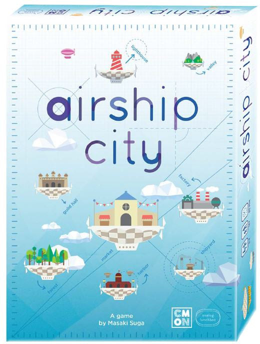 Airship City Tabletop Gaming Boardgame CMON