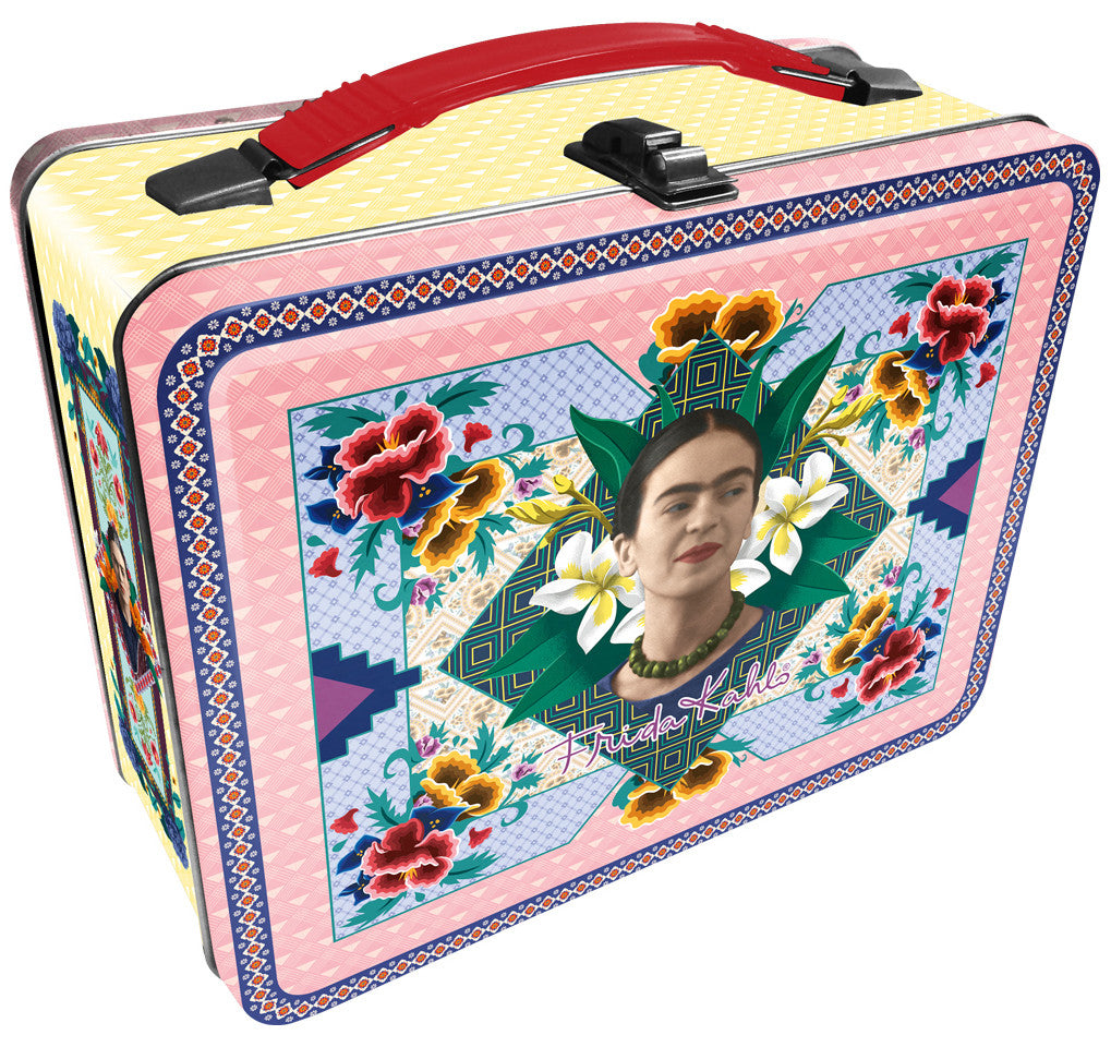 Tin Carry All Fun Lunch Box Frida Kahlo