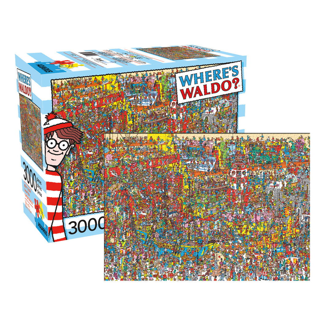 Aquarius Puzzle Wheres Waldo Puzzle 3,000 pieces