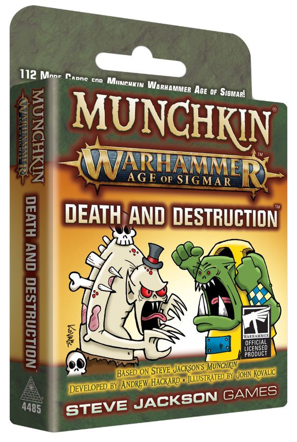 Munchkin Warhammer Age of Sigmar - Death and Destruction Expansion