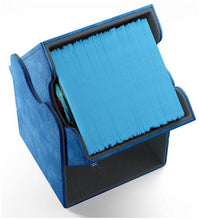 Load image into Gallery viewer, Gamegenic Squire Holds 100 Sleeves Convertible Deck Box Blue

