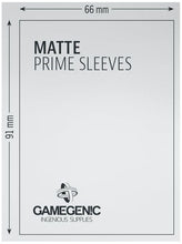 Load image into Gallery viewer, Gamegenic Matte Prime Card Sleeves Pink (66mm x 91mm) (100 Sleeves Per Pack)
