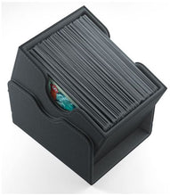 Load image into Gallery viewer, Gamegenic Sidekick Holds 100 Sleeves Convertible Deck Box Black

