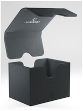 Load image into Gallery viewer, Gamegenic Sidekick Holds 100 Sleeves Convertible Deck Box Black
