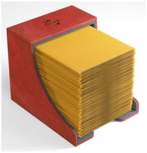 Load image into Gallery viewer, Gamegenic Watchtower Holds 100 Sleeves Convertible Deck Box Red
