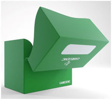 Load image into Gallery viewer, Gamegenic Side Holder Holds 80 Sleeves Deck Box Green

