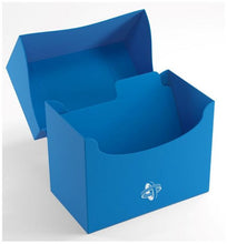 Load image into Gallery viewer, Gamegenic Side Holder Holds 80 Sleeves Deck Box Blue
