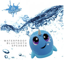 Load image into Gallery viewer, My Audio Pet Bluetooth Speaker Waterproof Splash Pet - Narmony the Narwal
