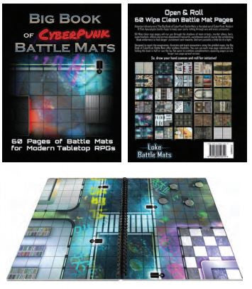 Big Book of CyberPunk Battle Mats