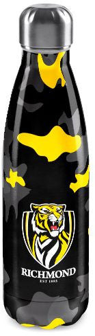 AFL Drink Bottle Stainless Steel Wrap Richmond Tigers