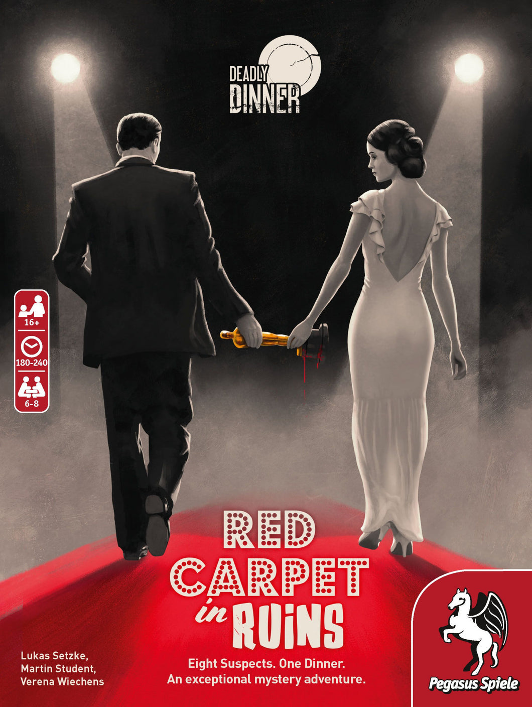 Deadly Dinner Red Carpet in Ruins